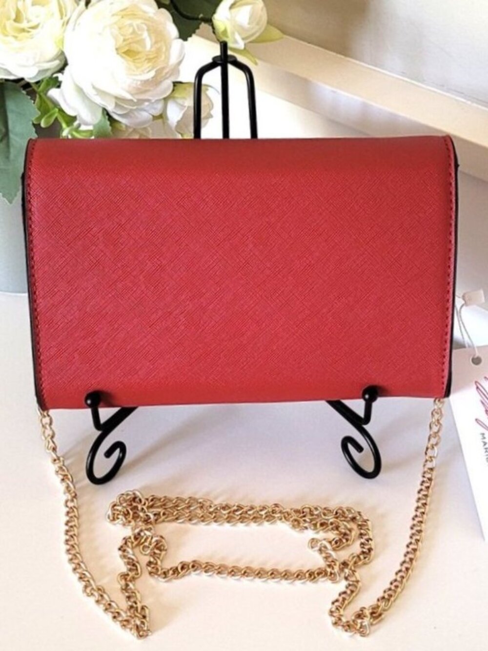 Marilyn Monroe Lipstick Red Clutch Purse - Picture 2 of 4